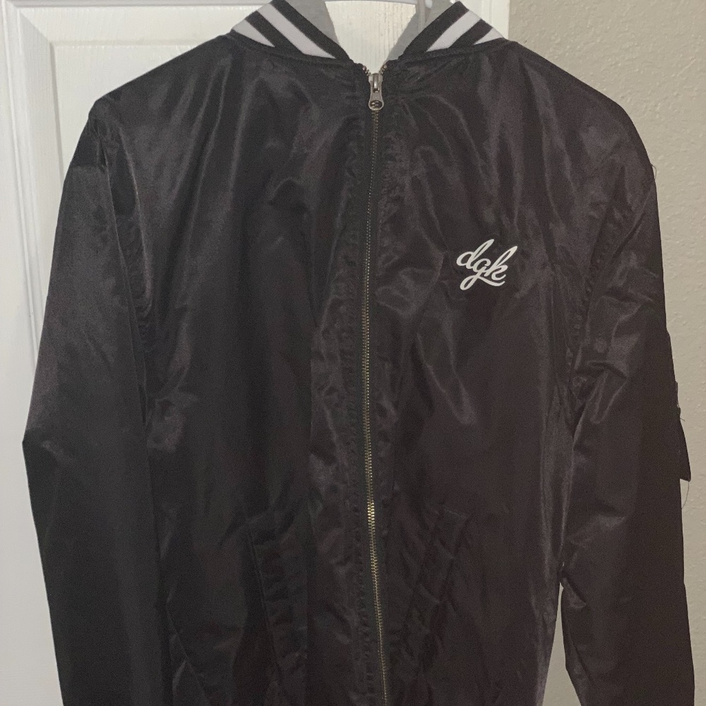 DGK Defend Black Bomber Jacket